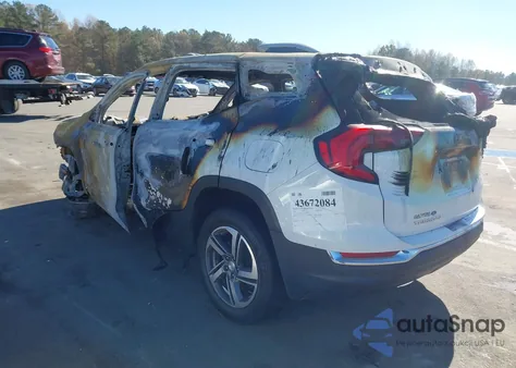 2020 GMC Terrain Fwd Slt z USA, uszkodzony, nr VIN 3GKALPEV0LL303963